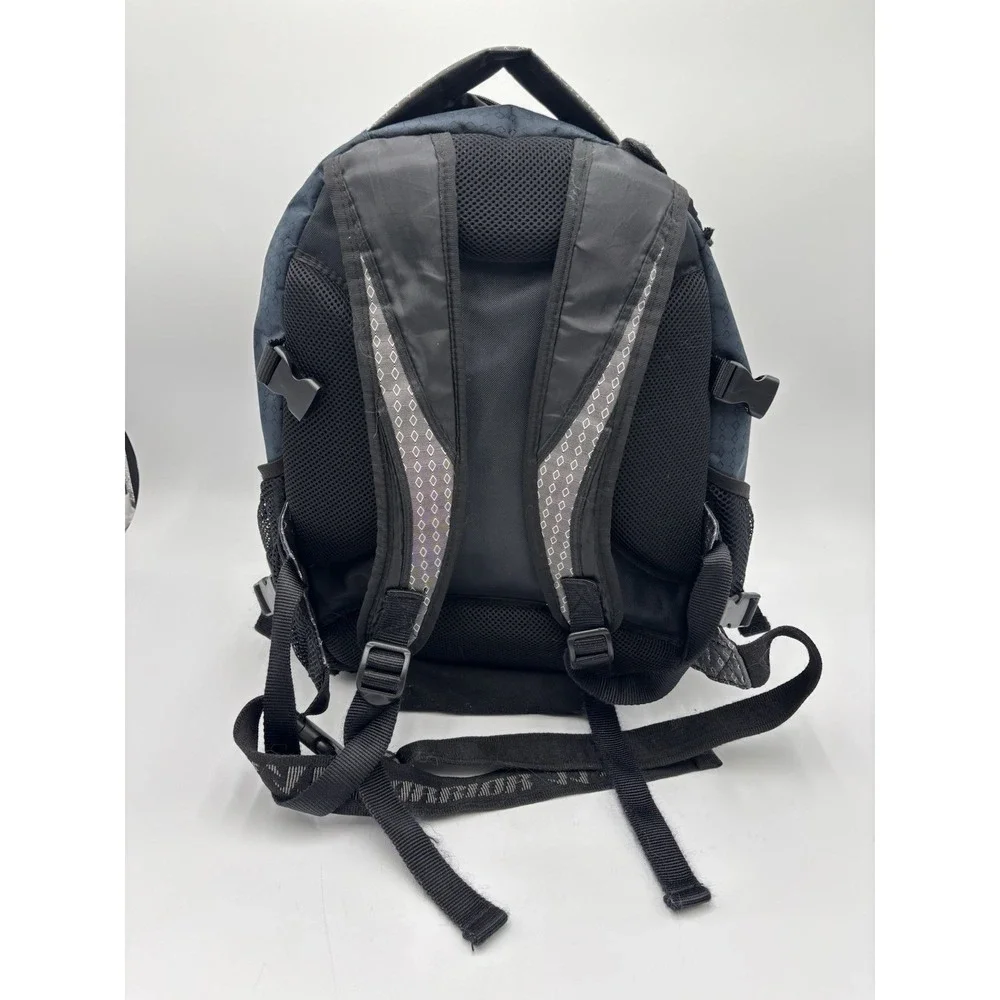 Warrior Lacrosse Gear Backpack Equipment Bag Navy Gray Helmet Stick Storage